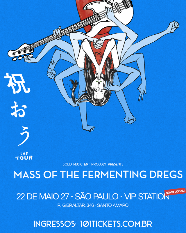 Mass of the Fermenting Dregs muda de local após esgotar ingressos